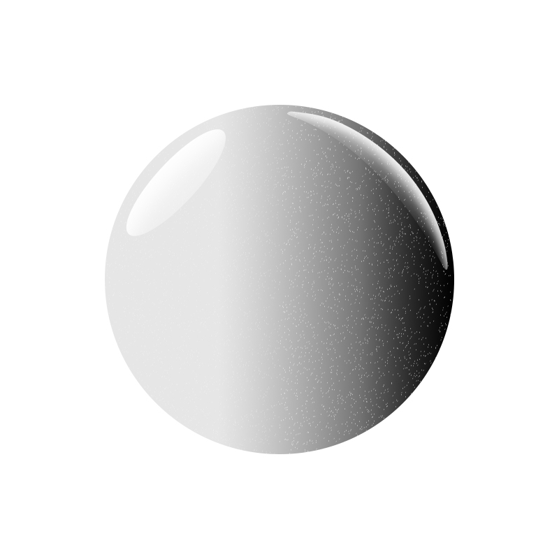 Silver / Black Honeycomb Fade