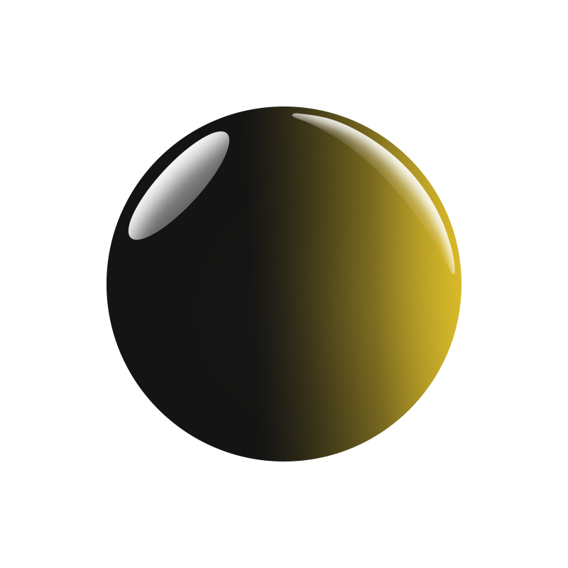 Gold / Black Geometric Shape Fade 