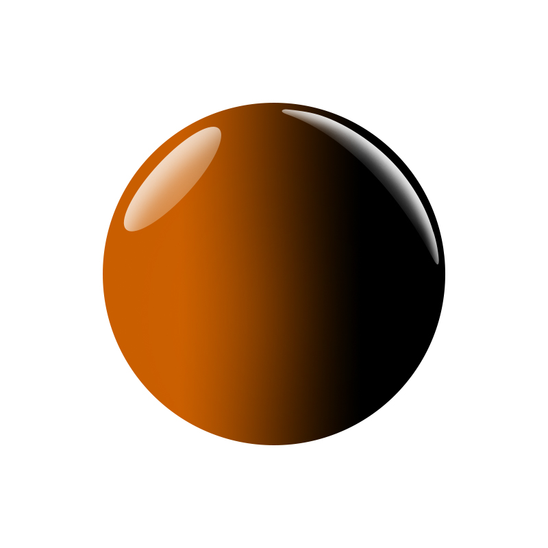 Amber Whiskey / Vivid Black 