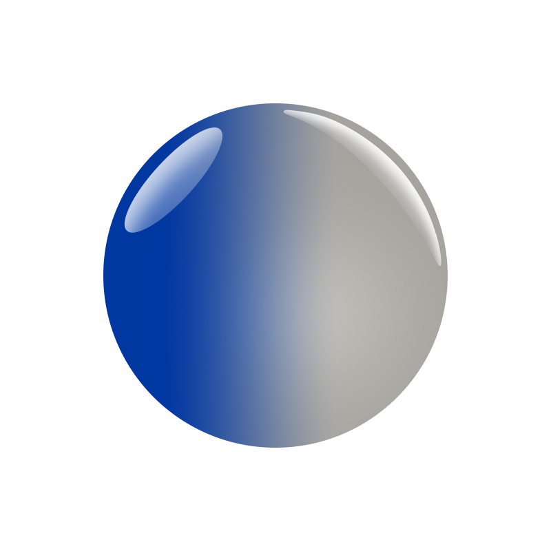 Electric Blue / Silver Fortune