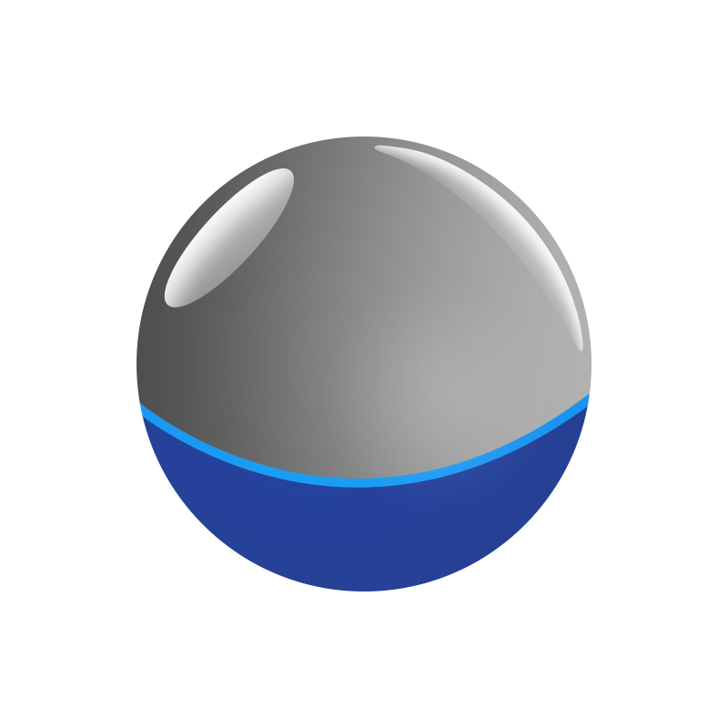 Superior Blue / Billet Silver