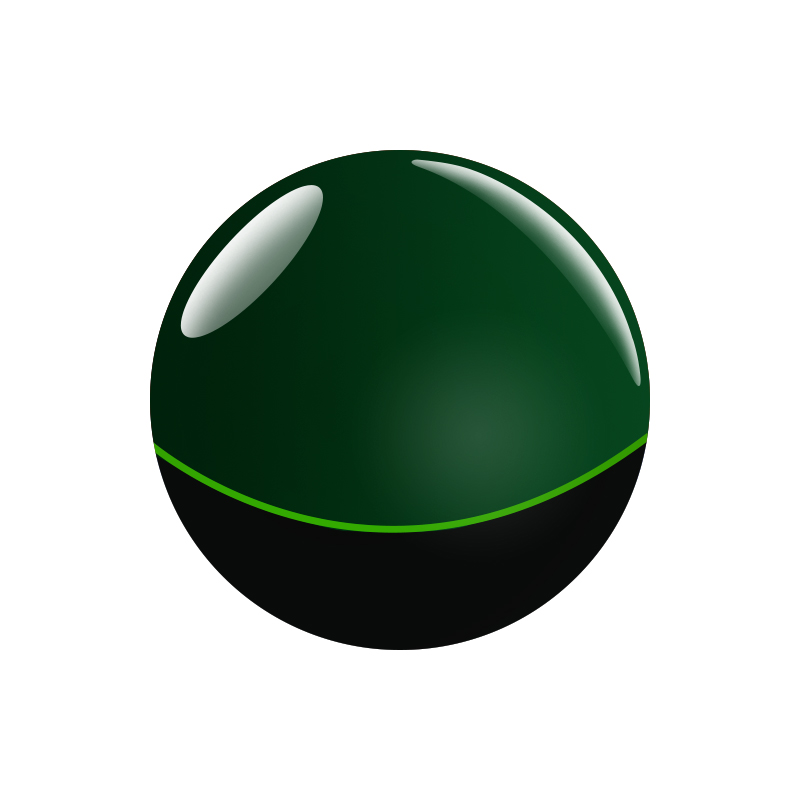 Deep Jade Pearl / Vivid Black